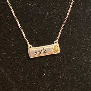 Brighton micro mini‎ smile daisy pendant collar necklace